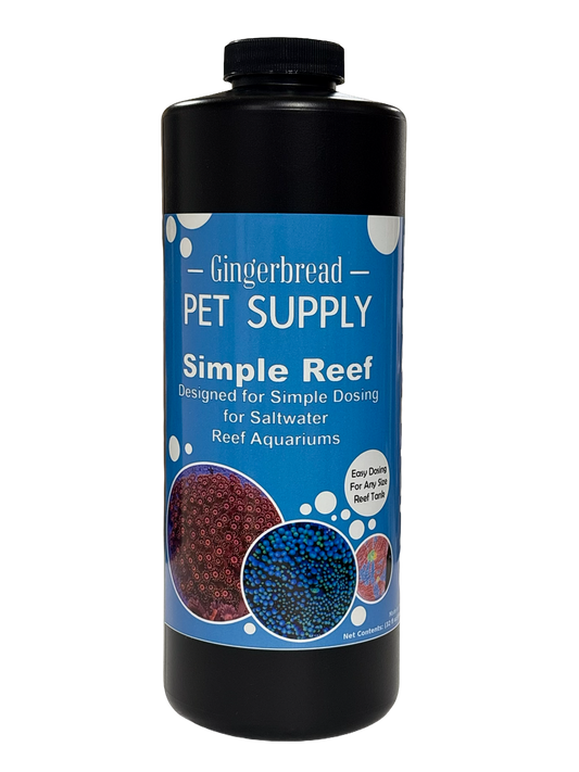 Gingerbread Pet Supply Simple Reef - All in one Dosing Solution for Reef Tanks