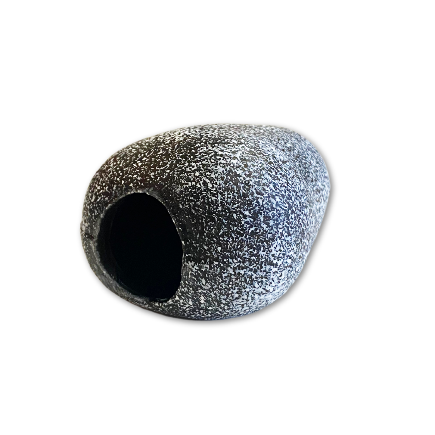 Gingerbread Pet Supply Painted Ceramic Textured Fish Caves for Cichlids and other Freshwater Fish