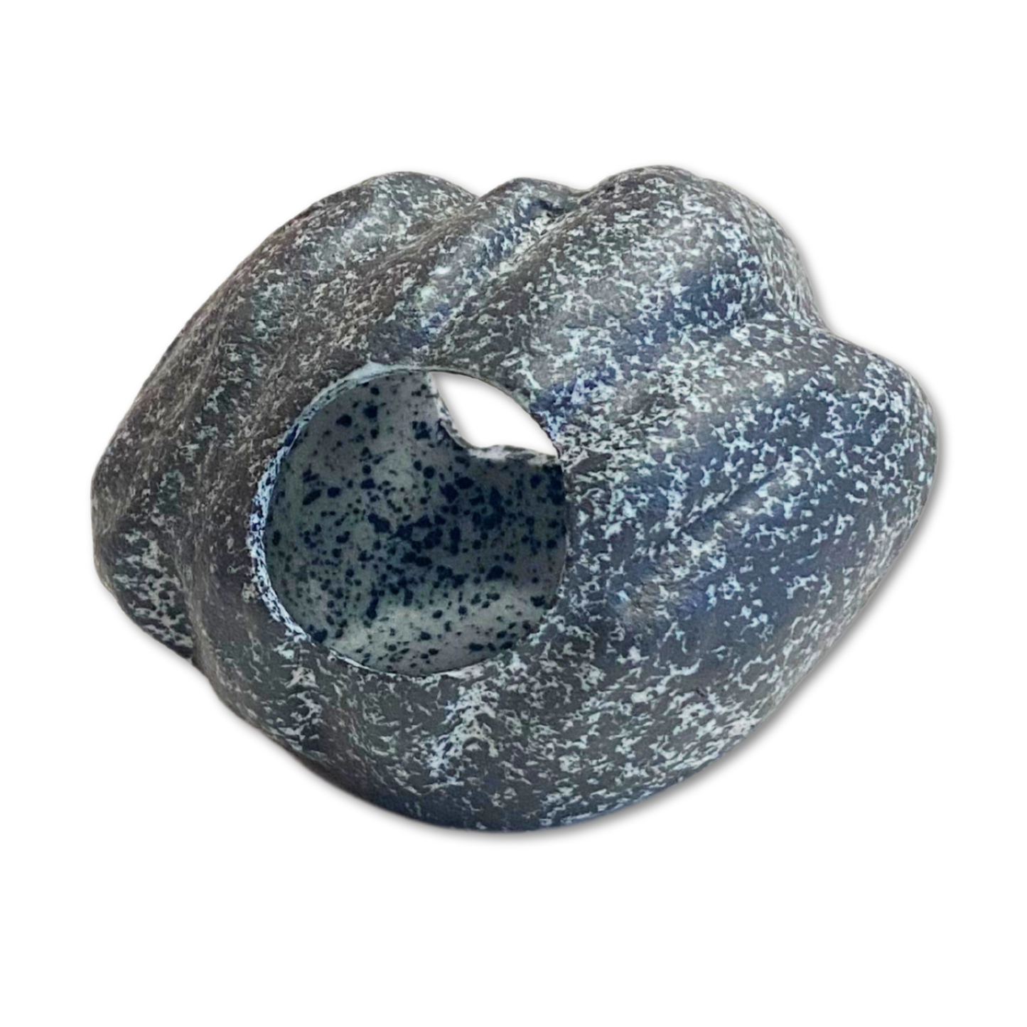 Gingerbread Pet Supply Painted Ceramic Textured Fish Caves for Cichlids and other Freshwater Fish