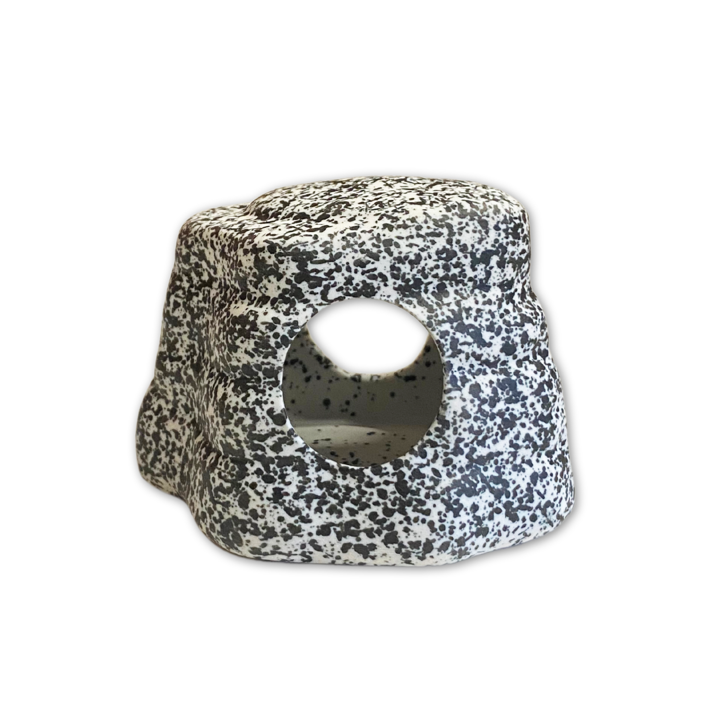 Gingerbread Pet Supply Painted Ceramic Textured Fish Caves for Cichlids and other Freshwater Fish