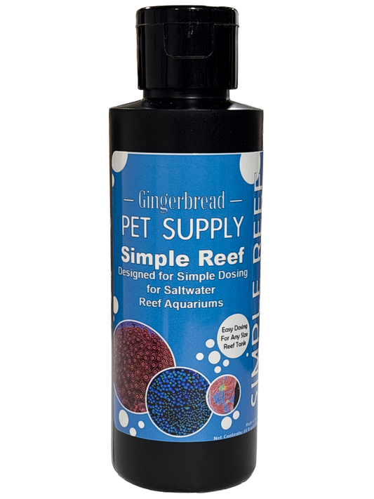 Gingerbread Pet Supply Simple Reef - All in one Dosing Solution for Reef Tanks