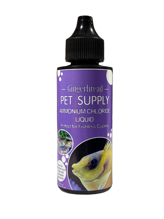 Gingerbread Pet Supply Ammonium Chloride for Fishless Tank Cycling